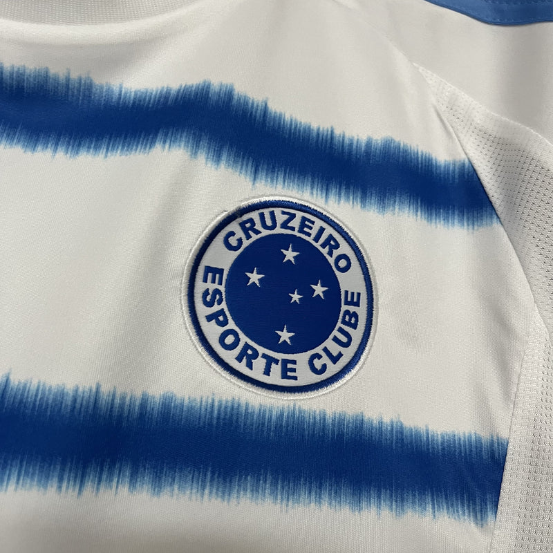 Camisa Cruzeiro 2025/26 II Away - Torcedor - Branca - Feminina