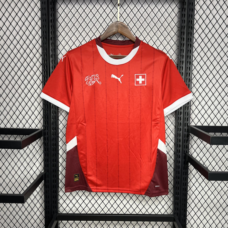 Camisa Suíça 2024/25 I Home - Torcedor