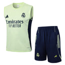 25/26 Conjunto Treino Real Madrid Regata - Verde Claro