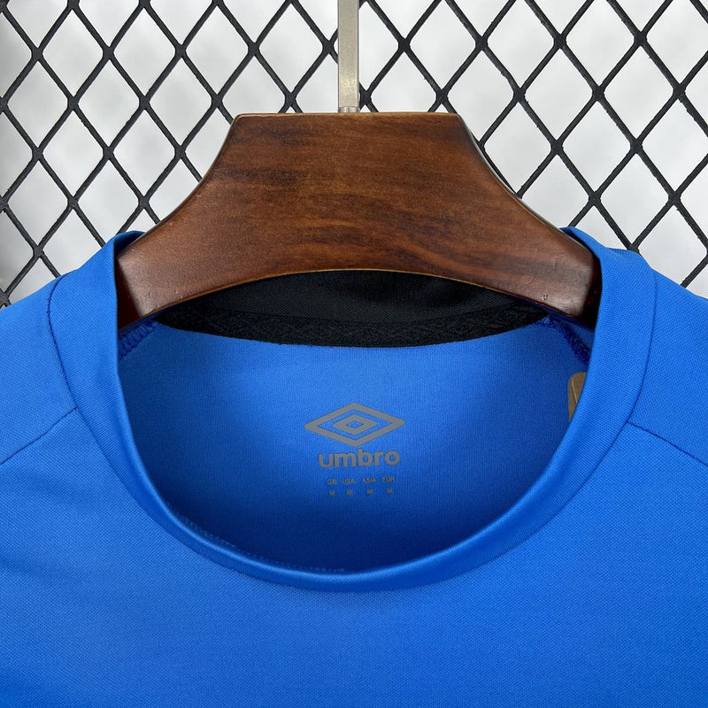 Camisa Santos 2025/26 Azul Goleiro - Torcedor