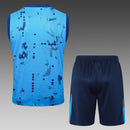 24/25 Conjunto Treino Chelsea Regata - Azul Celeste