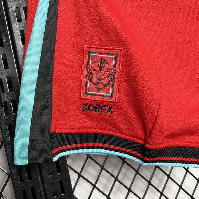 Short Coreia do Sul 2024/2025 I Home - Vermelho