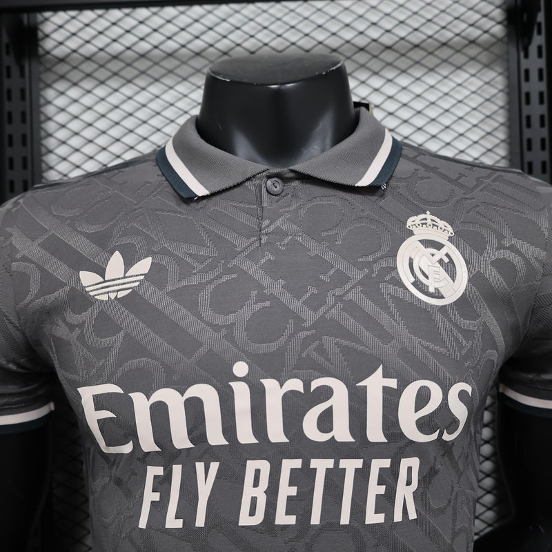Camisa Real Madrid 2024/2025 III Third - Jogador - Preta