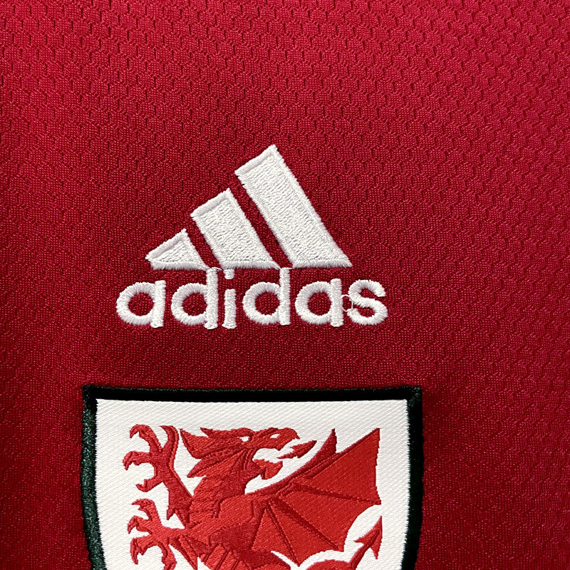 Camisa País de Gales 2022/23 I Home - Torcedor