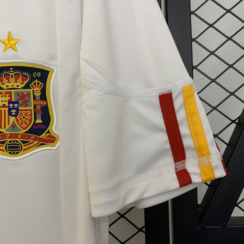 Camisa Retrô Espanha 2011 II Away - Branca