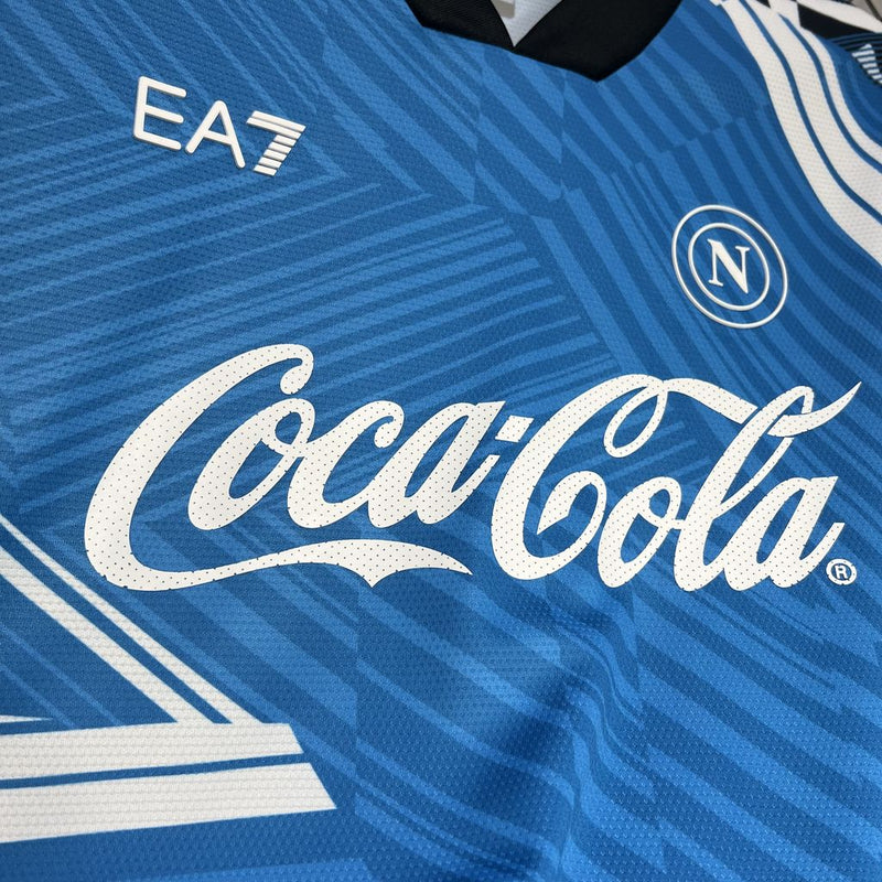 Camisa Napoli 2024/25 Pré-Jogo - Torcedor