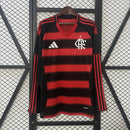 Camisa Flamengo 25/26 I Home - Torcedor Manga Longa