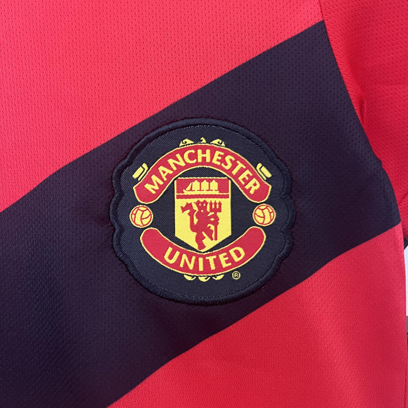 Conjunto Infantil Retrô - Manchester United 2009/10 I Home