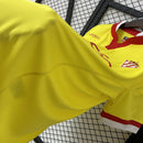 Camisa Retrô Sporting Gijon 2015/2016 II Away - Amarela - Kappa