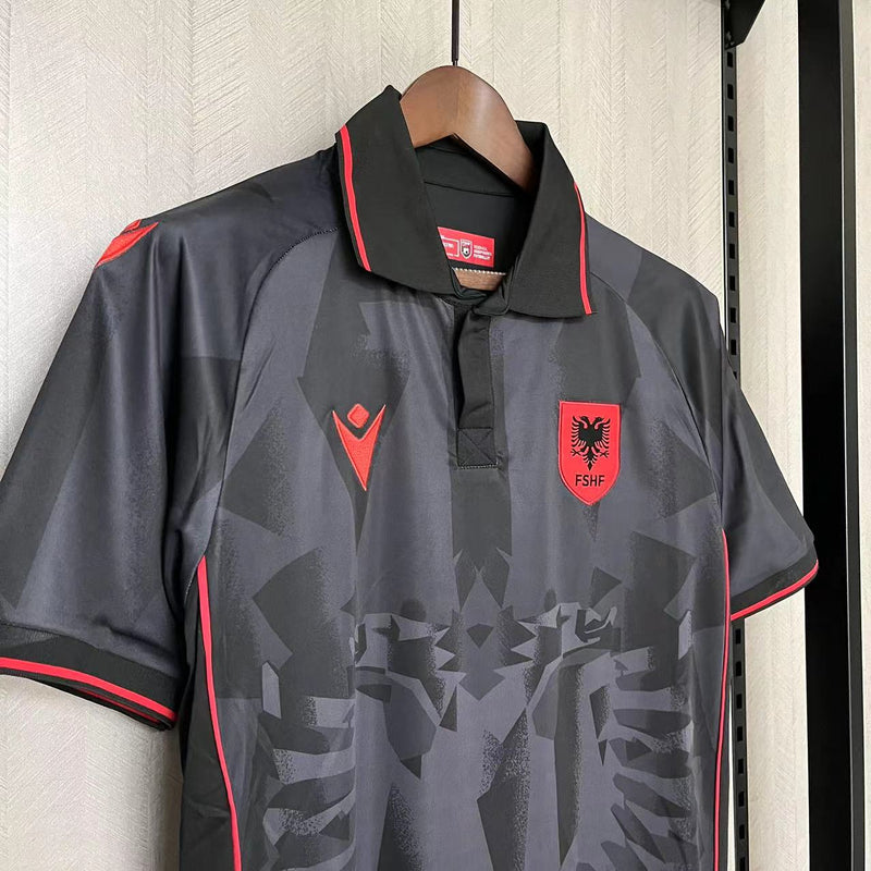 Camisa Albânia 23/24 III Third - Torcedor - Preta
