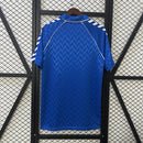 Camisa Retrô Real Madrid 1986/1988 II Away - Azul - Hummel