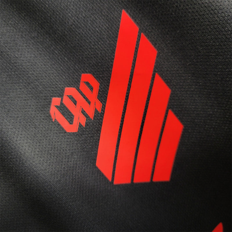 Camisa Athletico Paranaense 23/24 II Away - Feminina - Preta