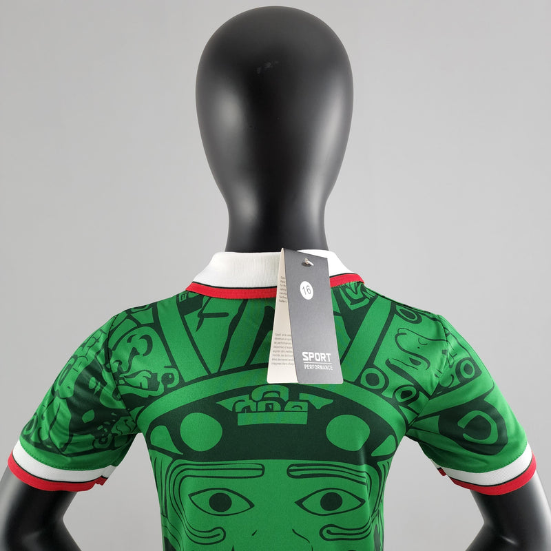 Conjunto Infantil Retrô - México 1998 I Home