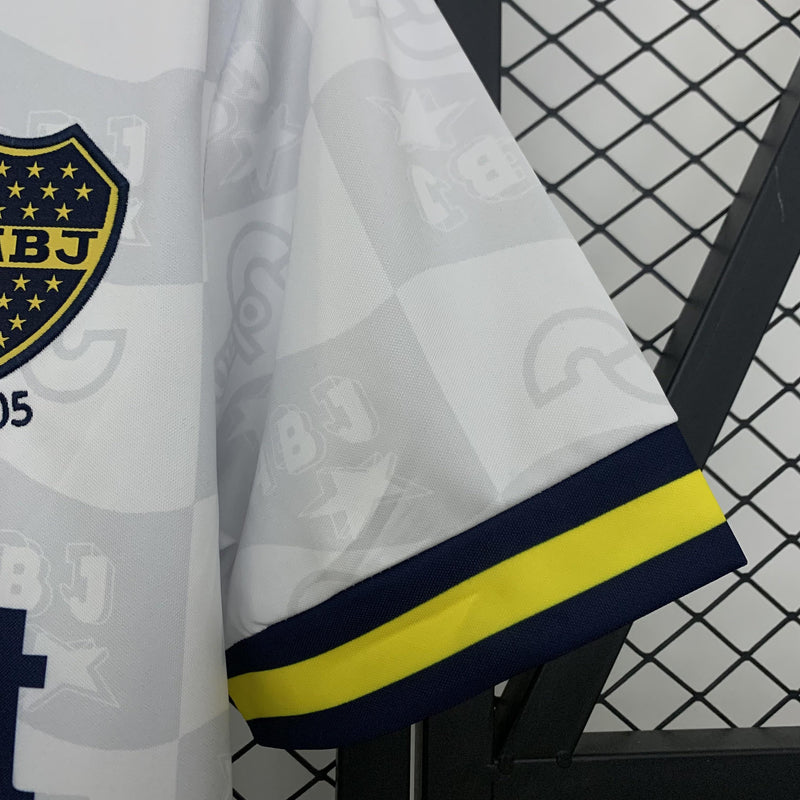 Camisa Retrô Boca Juniors 1995/1996 II Away - Branca