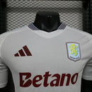 Camisa Aston Villa 2024/2025 II Away - Jogador - Branca