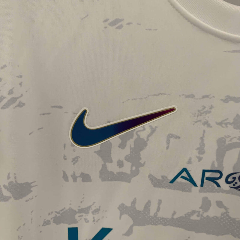 Camisa Al-Nassr 2023/24 III Third - Manga Longa Torcedor - Branca