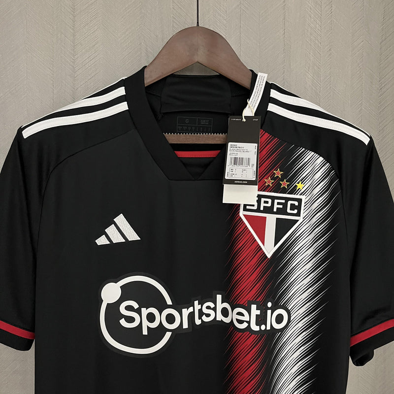 Camisa São Paulo 2023/24 II Away - Torcedor - Preta