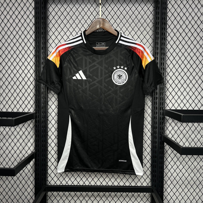 Camisa Alemanha 2024/25 Euro Pré-Jogo - Torcedor - Preta
