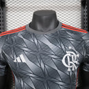 Camisa Flamengo 2024/2025 III Third - Jogador - Cinza