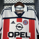 Camisa Retrô Bayern de Munique 2000/2002 II Away - Branca