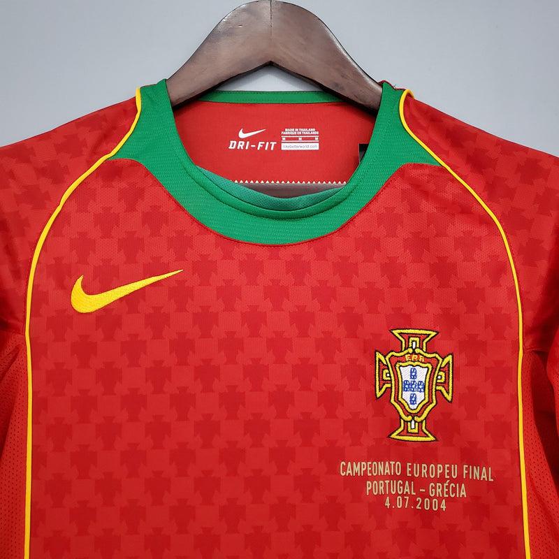 Camisa Retrô Portugal 2004 I Home - Nike