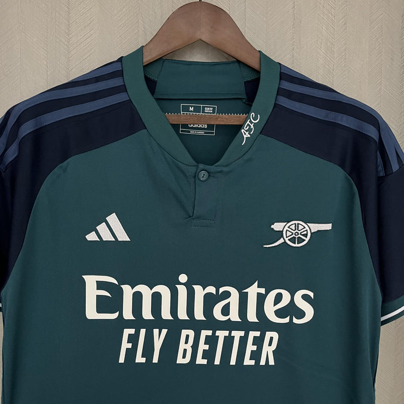 Camisa Arsenal 2023/24 III Third - Torcedor - Verde