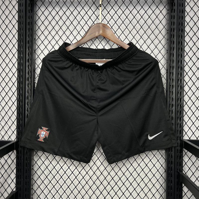 Short Portugal Euro 2024/2025 II Away - Preto