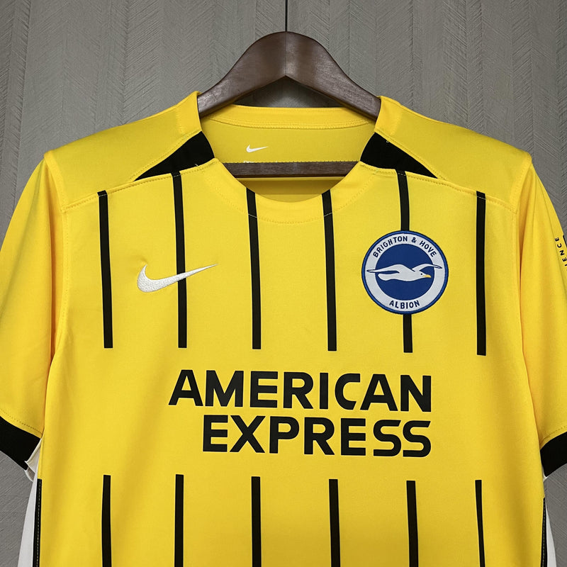 Camisa Brighton 2024/25 II Away - Torcedor - Amarela
