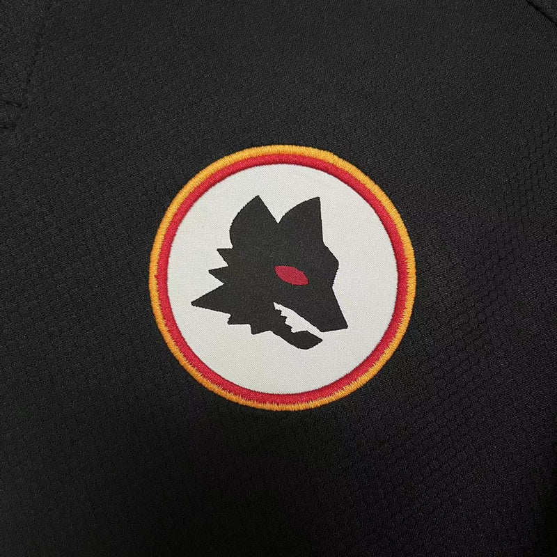Camisa Roma 2023/24 III Third - Torcedor - Preta