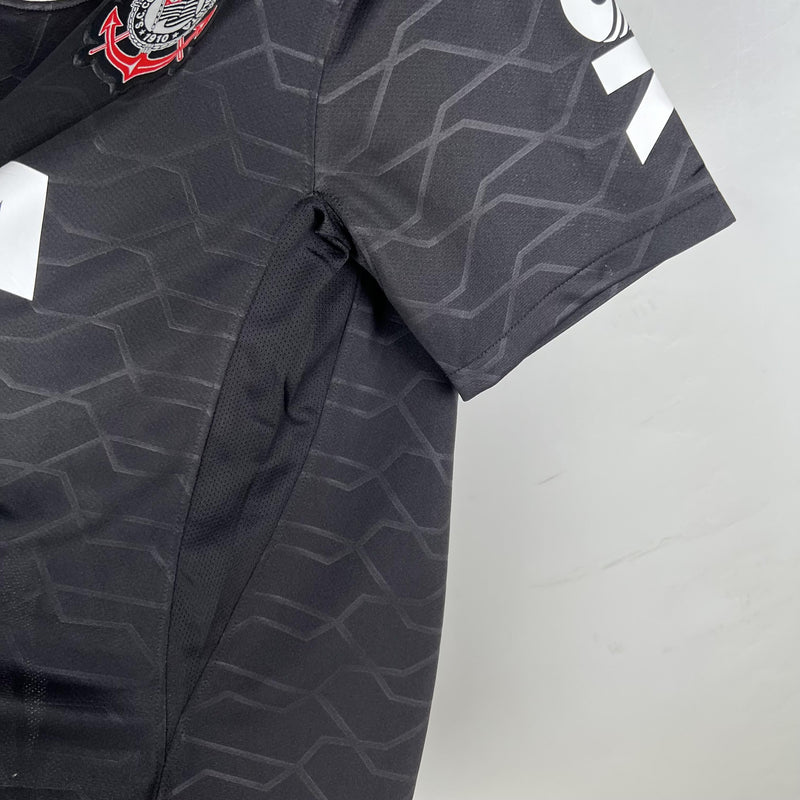 Camisa Retrô Corinthians 2008 II Away - Preta - Nike