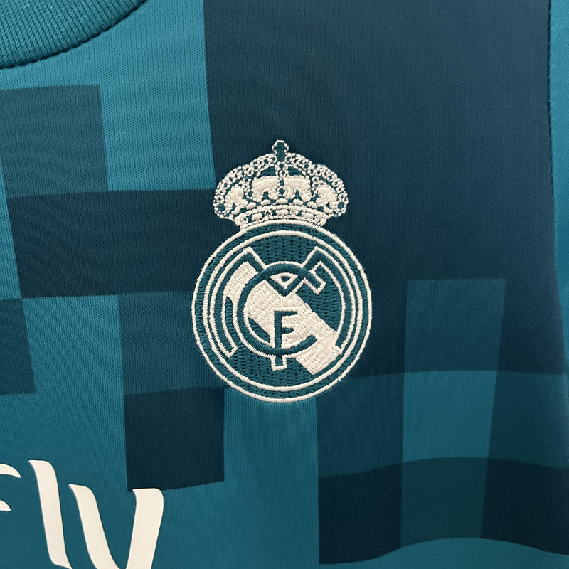 Conjunto Infantil Retrô - Real Madrid 2017/18 III Third