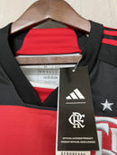 Camisa Flamengo 2024/25 I Home - Torcedor Manga Longa
