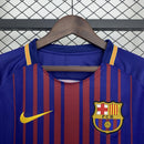 Camisa Retrô Barcelona 2017/2018 I Home - Manga Longa