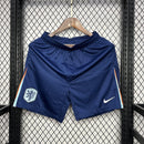 Short Holanda 2024/2025 Euro II Away - Azul