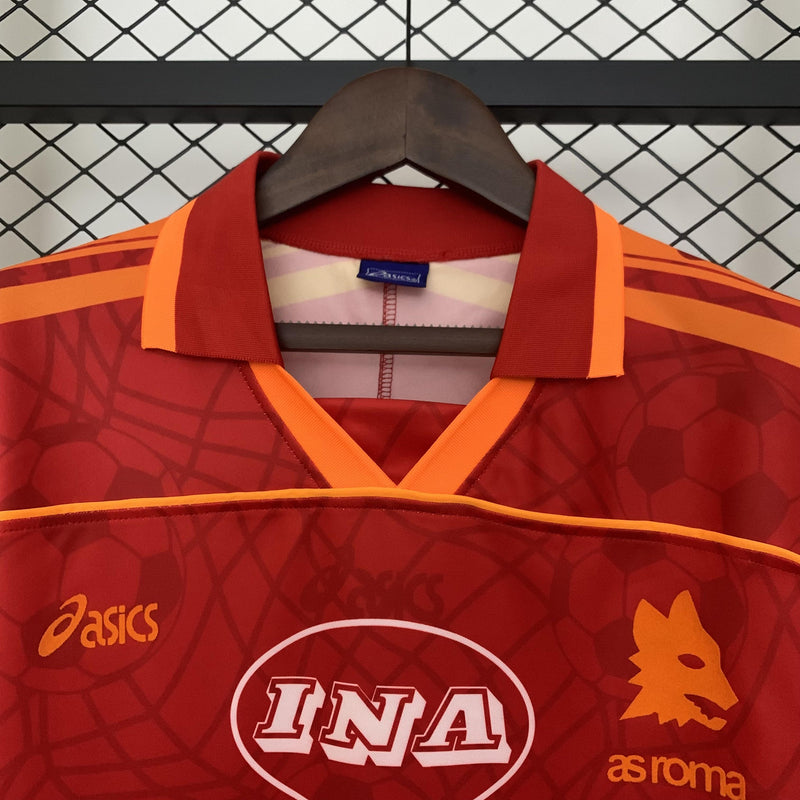 Camisa Retrô Roma 1995/1996 I Home - Asics