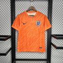 Camisa Inglaterra 2024/25 Goleiro - Torcedor - Laranja
