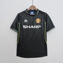 Camisa Retrô Manchester United 1988 II Away - Preta - Umbro