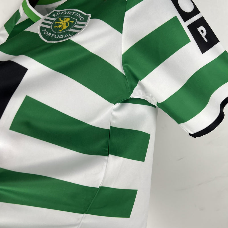 Camisa Retrô Sporting 2003/2004 I Home - Reebok