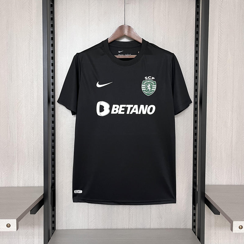 Camisa Sporting 2024/25 II Away - Torcedor - Preta