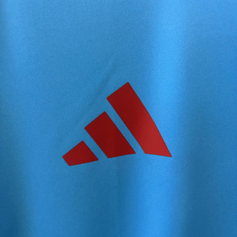 Camisa Flamengo 2025/26 Treino - Azul Claro - Torcedor