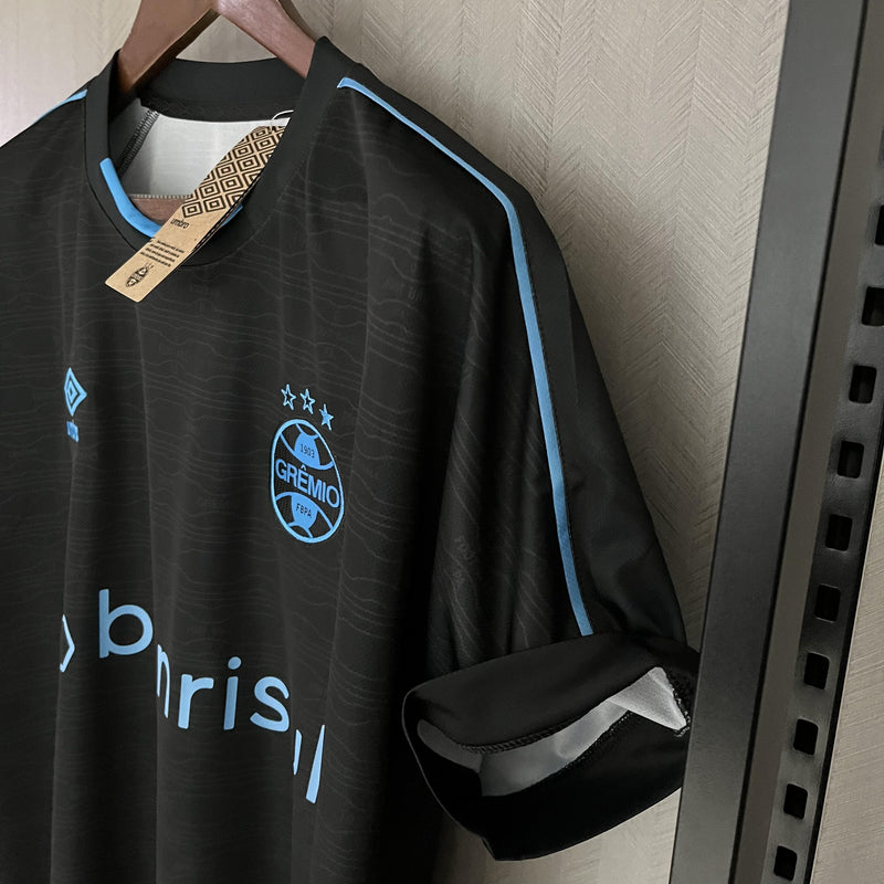 Camisa Grêmio 2023/24 III Third - Preta - Torcedor