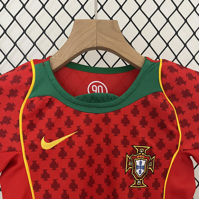 Conjunto Infantil Retrô - Portugal 2004 I Home