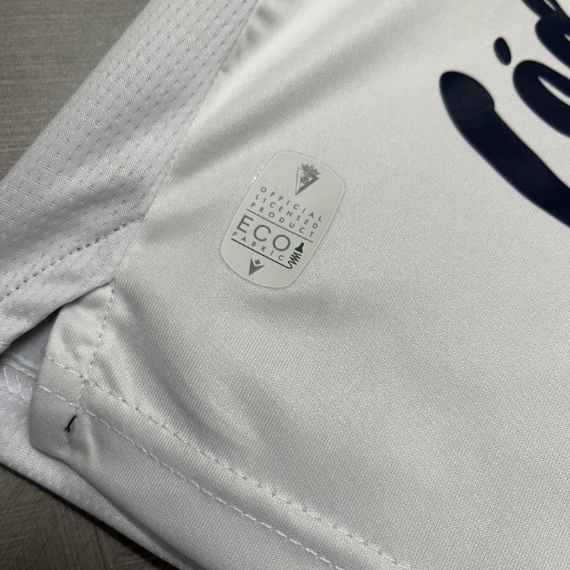 Camisa Cadiz 24/25 II Away - Torcedor - Branca