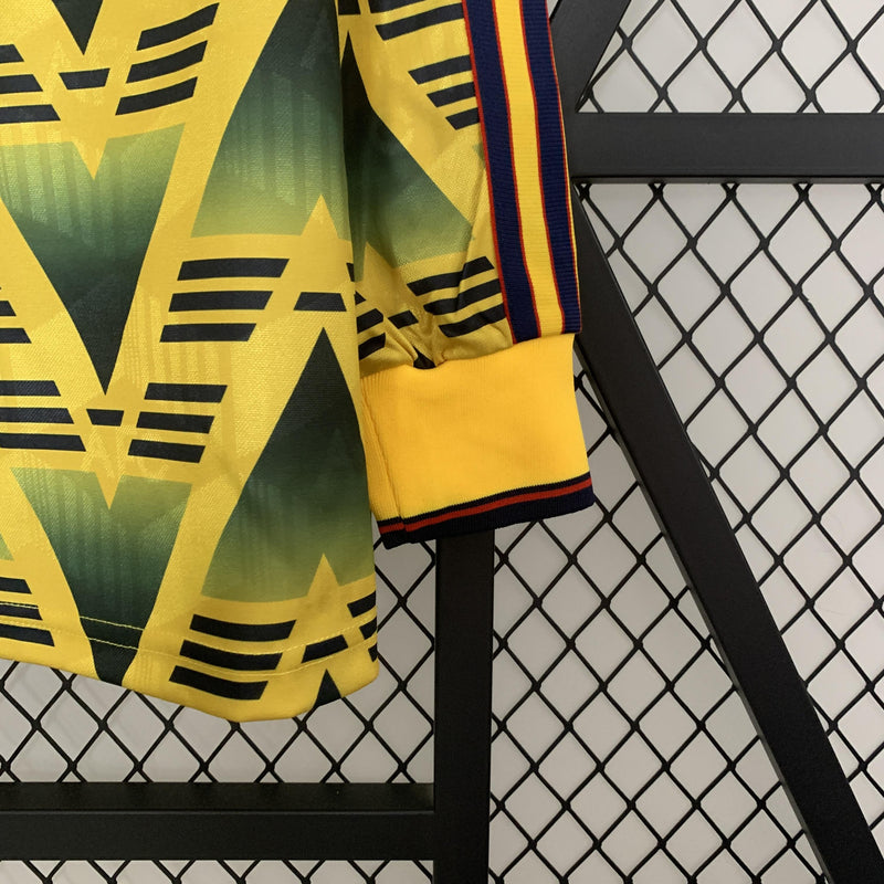 Camisa Retrô Arsenal 1991/1993 II Away - Amarela