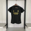 Camisa Real Madrid 2023/24 III Third - Feminina - Preta