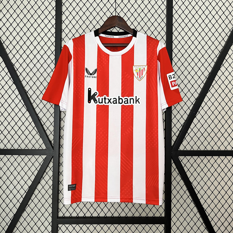 Camisa Athletic Bilbao 24/25 I Home - Torcedor