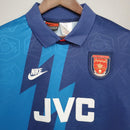 Camisa Retrô Arsenal 1995/1996 II Away - Azul - Nike