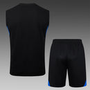 25/26 Conjunto Treino Manchester United Regata - Preto