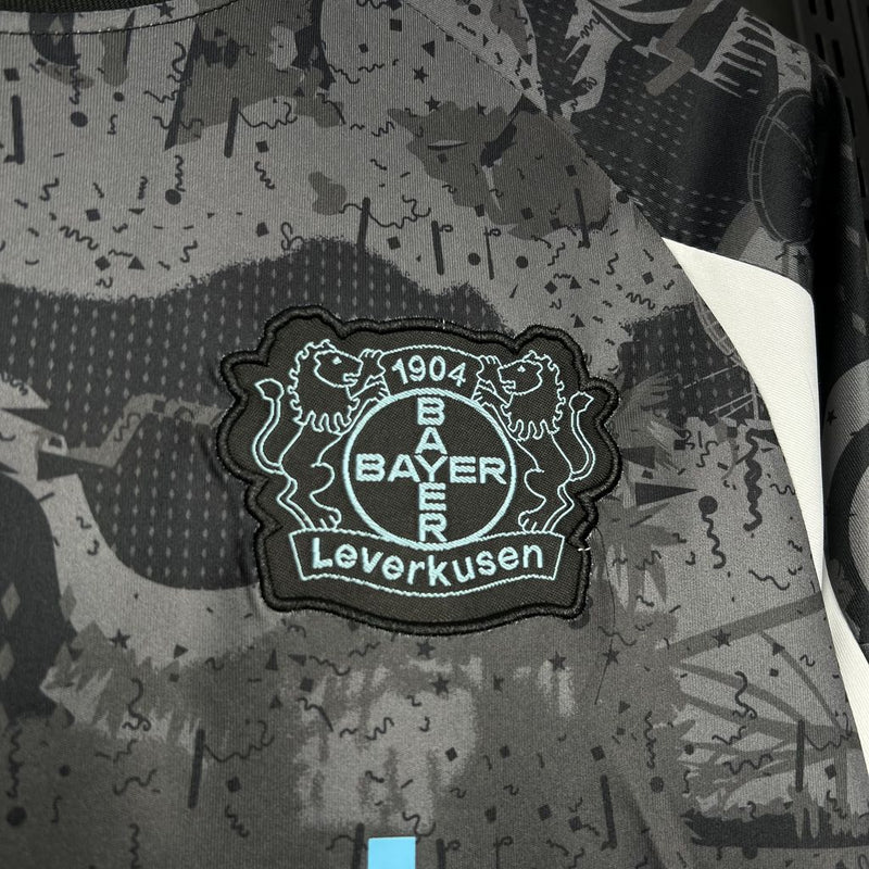 Camisa Bayer Leverkusen 2024/25 III Third - Torcedor - Preta