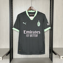 Camisa Milan 2024/25 III Third - Torcedor - Cinza e Verde